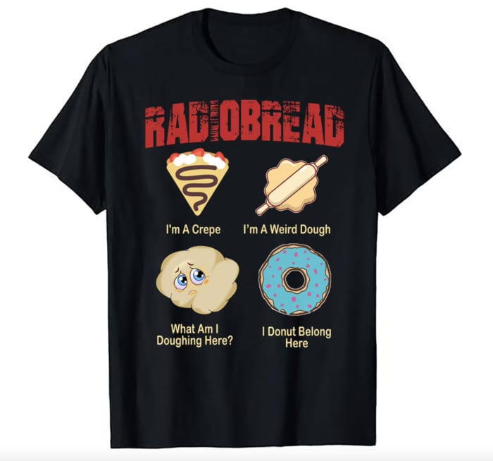 Bread Puns - radiobread graphic tee