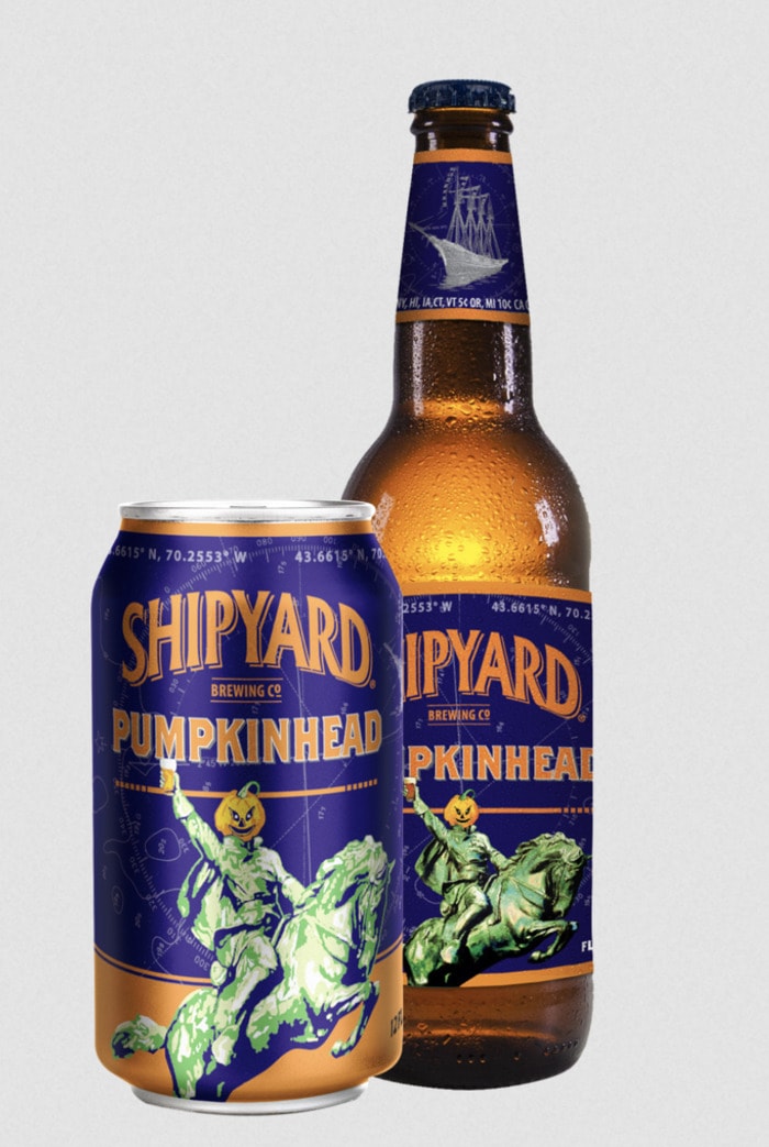 Fall Beers - Shipyard Brewing Co Pumkinhead