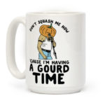 Fall Puns - Having a Gourd Time Mug
