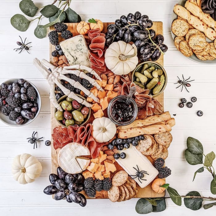 Halloween Charcuterie Boards - BOO-tiful Halloween Charcuterie Board