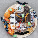 Halloween Charcuterie Boards - Halloween Donut Dessert Board