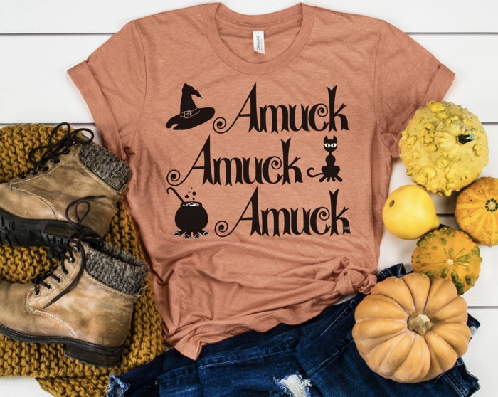 Hocus Pocus Gifts -Amuck Amuck Amuck Tee
