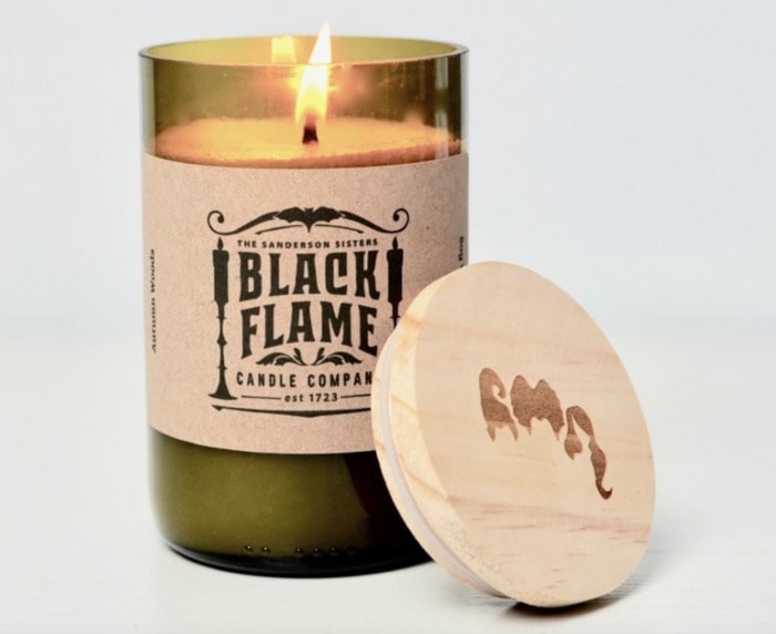 Hocus Pocus Gifts - Black Flame Candle
