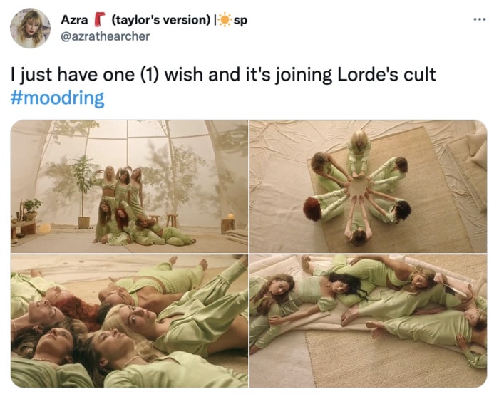 Lorde Memes - Lorde Mood Ring Music Video Tweets
