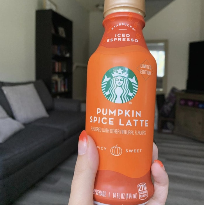 Starbucks Pumpkin Drinks - Pumpkin Spice Latte Iced Espresso