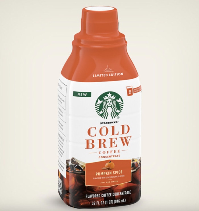 Starbucks Pumpkin Drinks - Pumpkin Spice Cold Brew