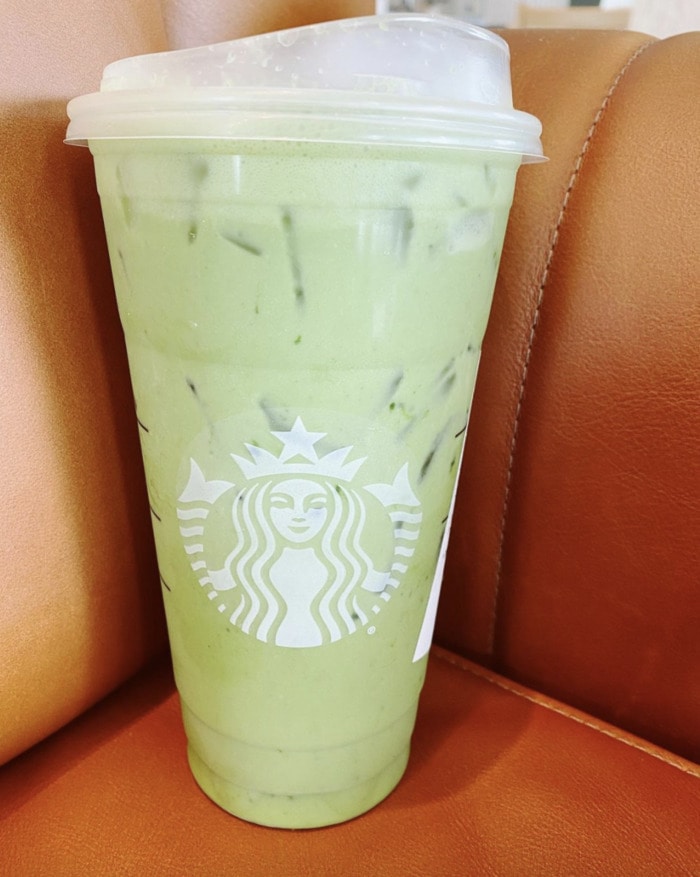 Starbucks Secret Menu - Iced Matcha Chai Latte