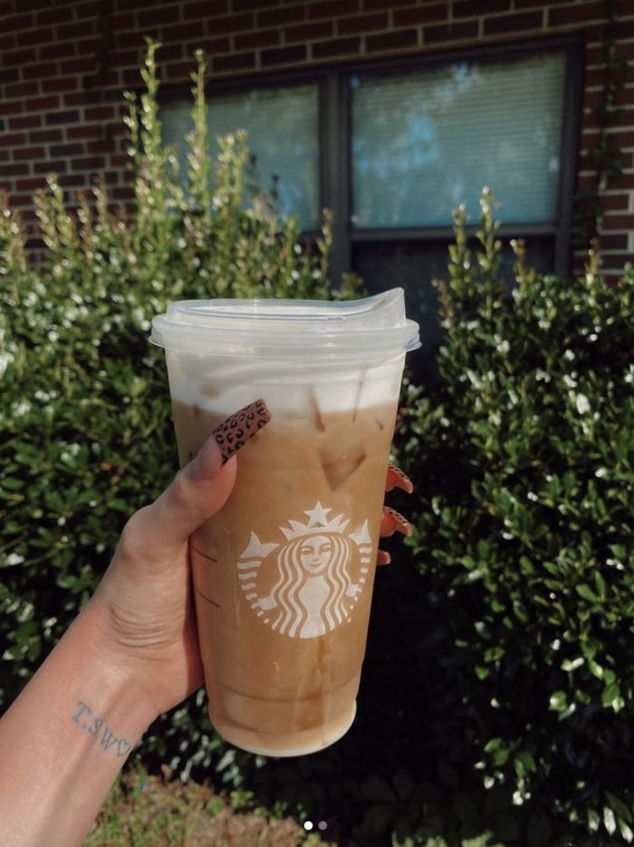 Starbucks Secret Menu - Salted Caramel White Mocha Cold Brew