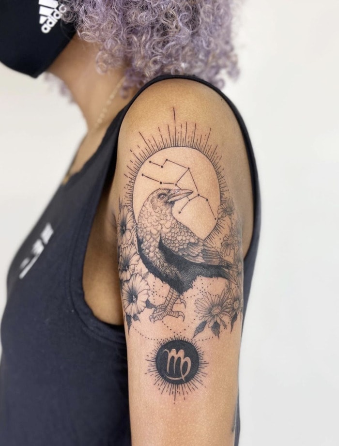 Details 100+ about virgo zodiac sign tattoo unmissable - in.daotaonec Details 100+ About Virgo Zodiac Sign Tattoo Unmissable - In.Daotaonec