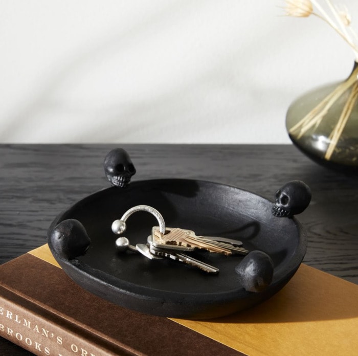 West Elm Halloween Collection - Skull Trinket Dish
