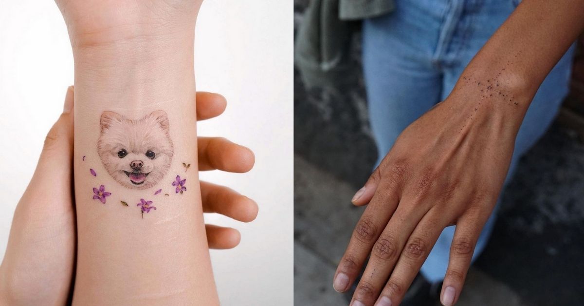 10 Sheets Small Henna Tattoo Stencil Airbrush Painting for Women Wrist Body  Art Tool Sticker  Amazonae Beauty