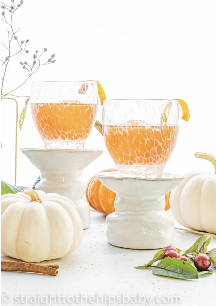 Fall Cocktails - Cinnamon Cider Boulevardier