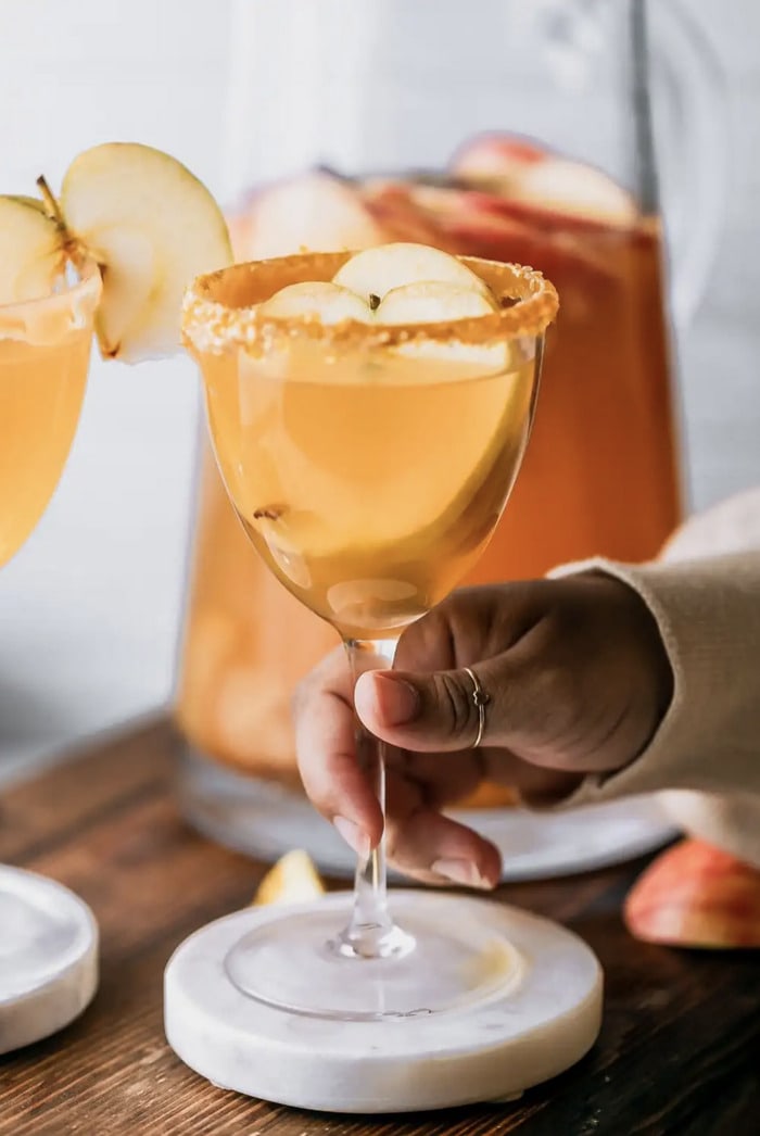 Fall Cocktails - Apple Cider Sangria