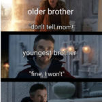 Fine I Won't Meme - older brother younger brother
