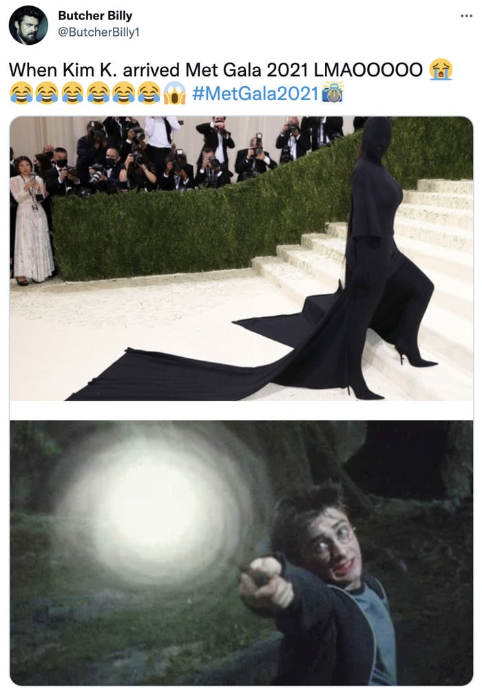 Kim Kardashian Met Gala Memes - expecto patronum