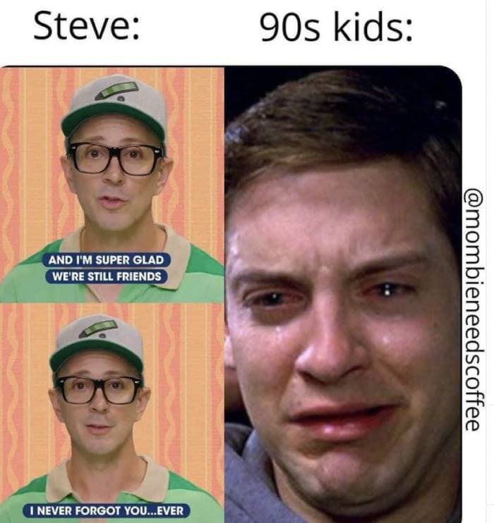 Steve Blues Clues