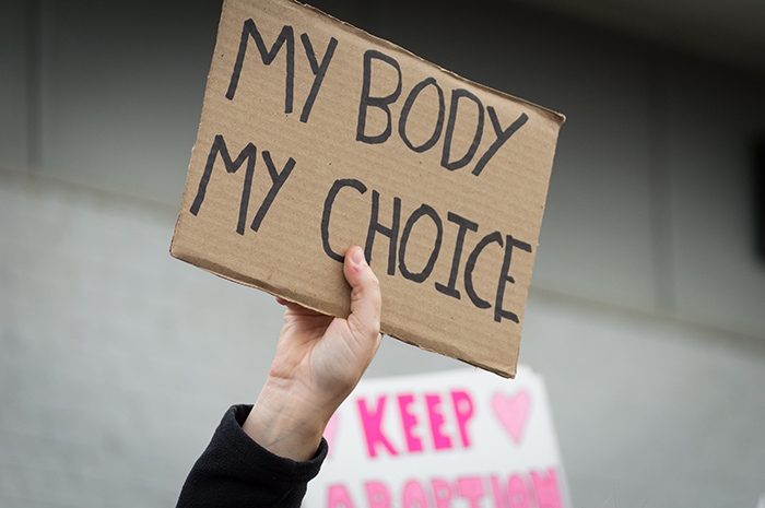 Texas Abortion Rights - My Body My Choice Sign