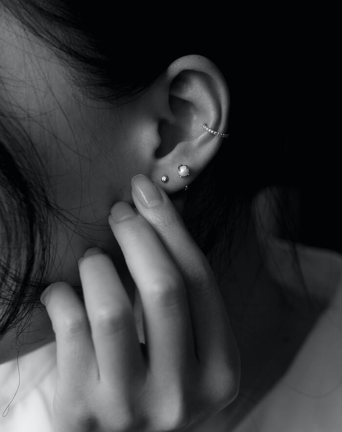Cartilage Piercing - helix piercing