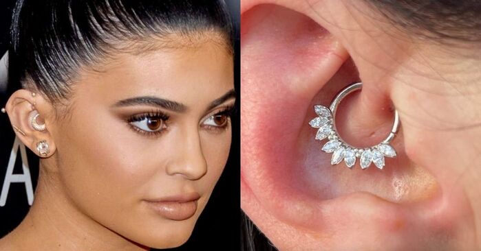 Daith Piercing - Kylie Jenner