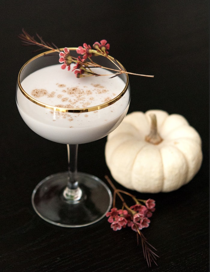 Fall Cocktails - White Pumpkin Cocktail