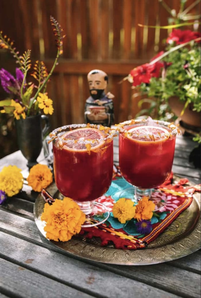 Fall Cocktails - Blood Orange Margarita