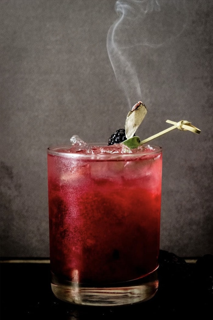 Fall Cocktails - Blackberry Sage Margarita