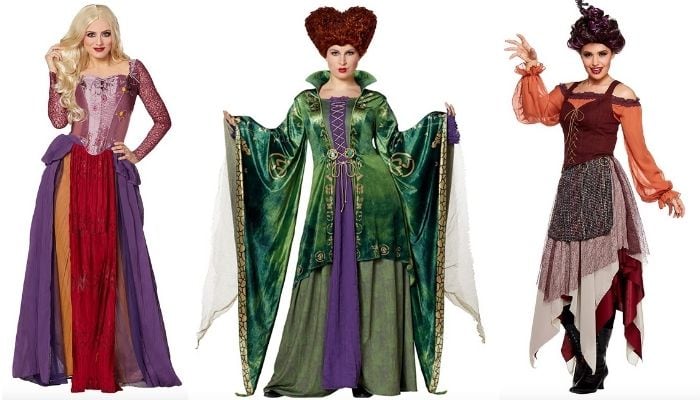 Halloween Costume Ideas 2021 - Hocus Pocus Sanderson Sisters