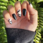 Halloween Nail Designs - batty press on nails