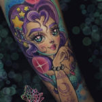Libra Tattoo - anime girl