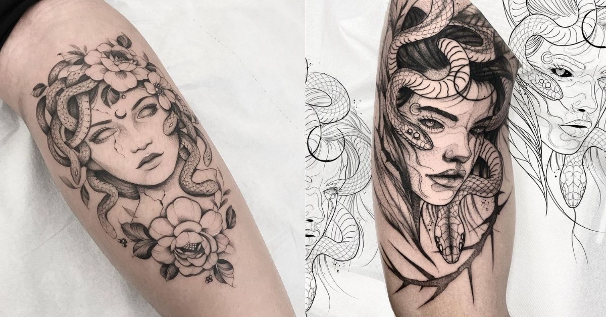 Beautiful Medusa Tattoo Designs With Meanings