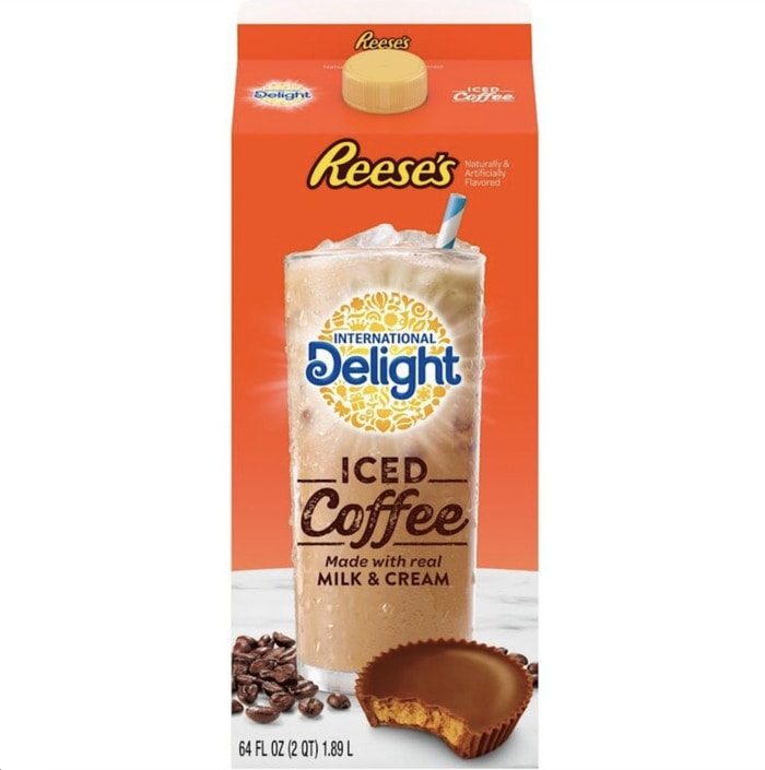 Reese's Iced Coffee - International Delight iced coffee