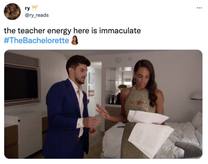 Bachelorette Michelle Tweets & Reactions