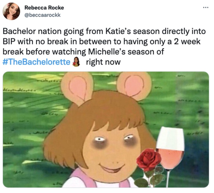 Bachelorette Michelle Tweets & Reactions