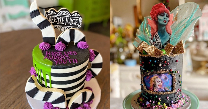 Beetlejuice Cakes