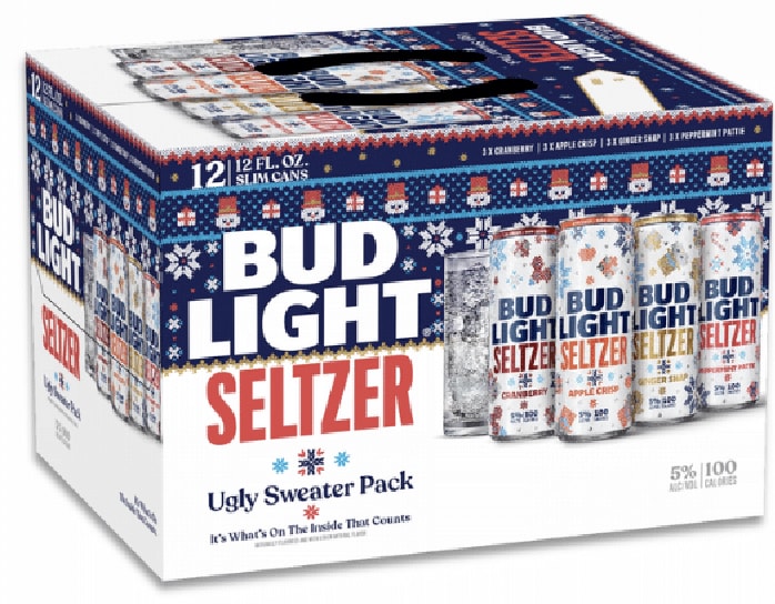 Bud Light Seltzer Ugly Sweater Pack - 2020