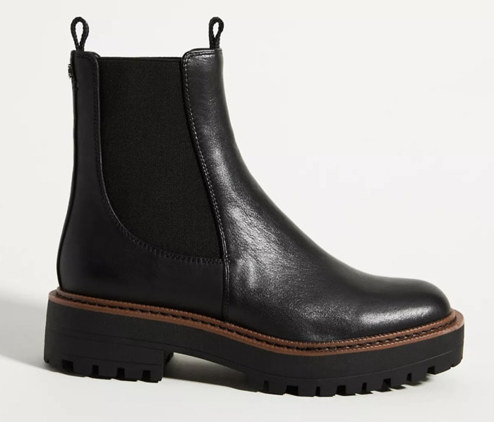 Fall Boots 2021 - Black Leather Stretch