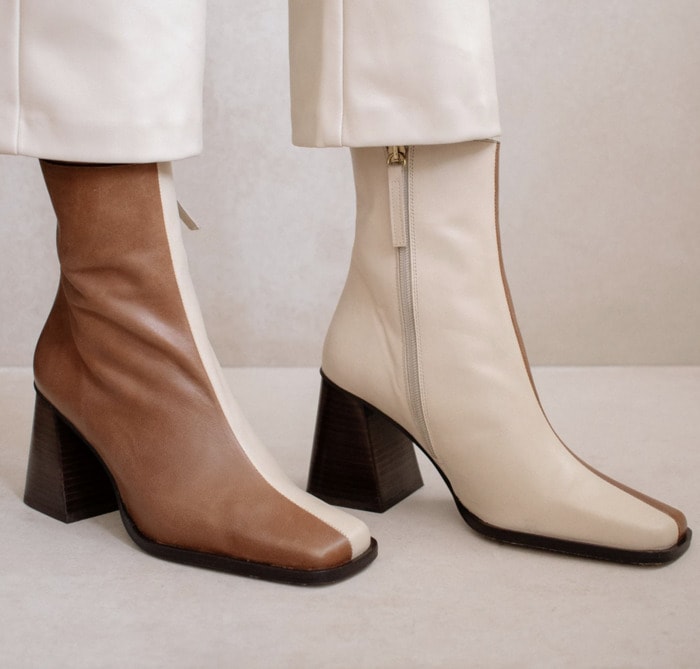 Fall Boots 2021 - Colorblocked Boots