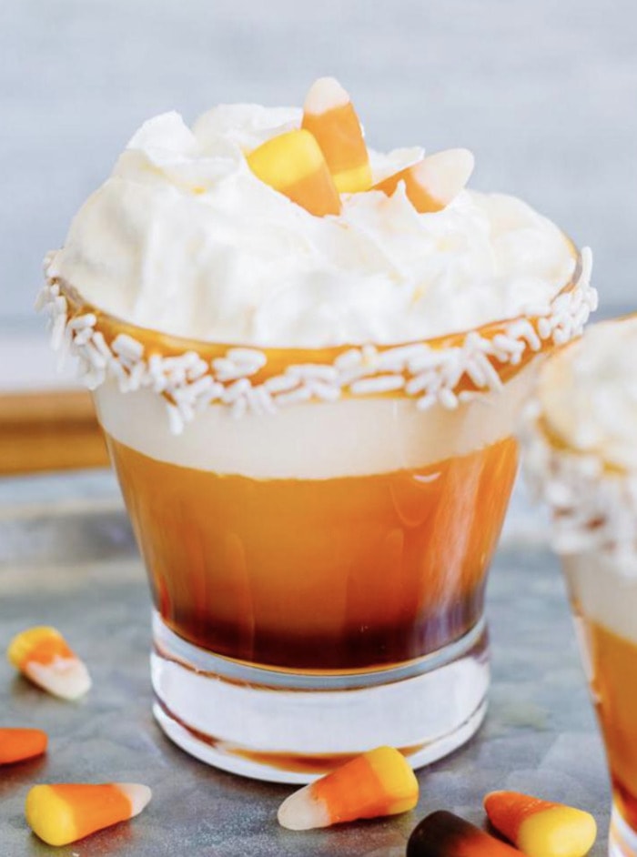 Halloween Cocktails - Candy Corn shot