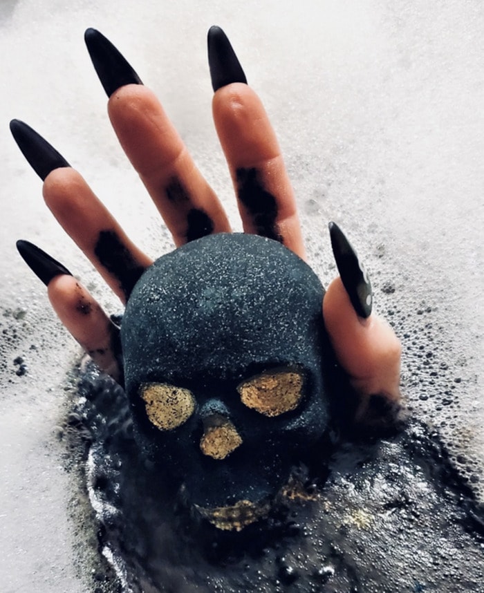 Scorpio Gift Guides - Goth bath bombs