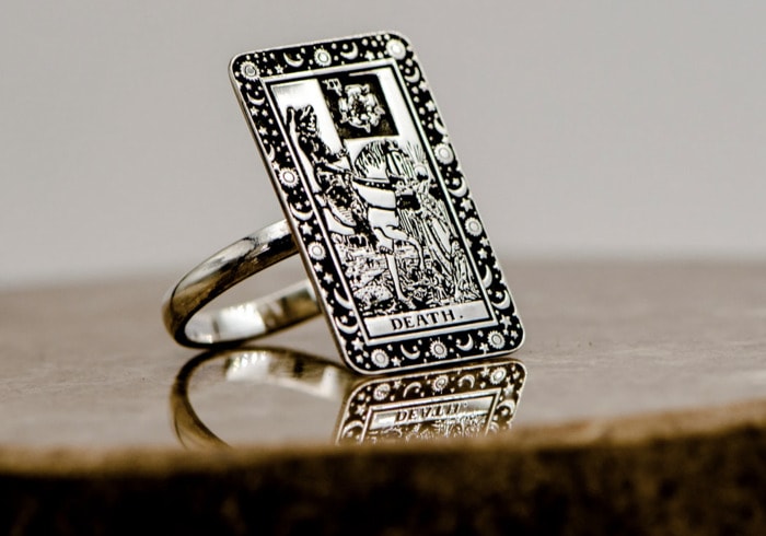 Scorpio Gift Guides - Tarot ring