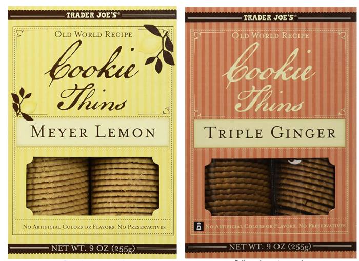 Trader Joes Cookies - Cookie Thins