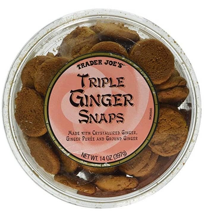 Trader Joes Cookies - Triple Ginger Snaps