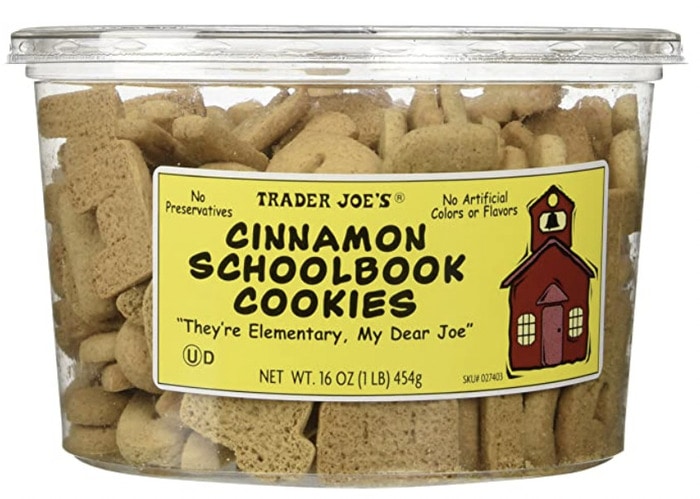 Trader Joes Cookies - Cinnamon Schoolbook Cookies