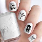 Beetlejuice Nails - Press-on stickers