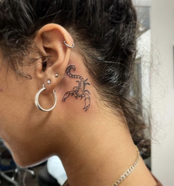 25 Behind the Ear Tattoos  Behind the Ear Tattoos for Women