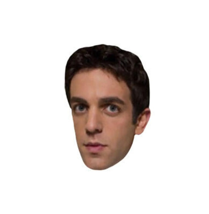 BJ Novak Face On Products - Ryan face magnet