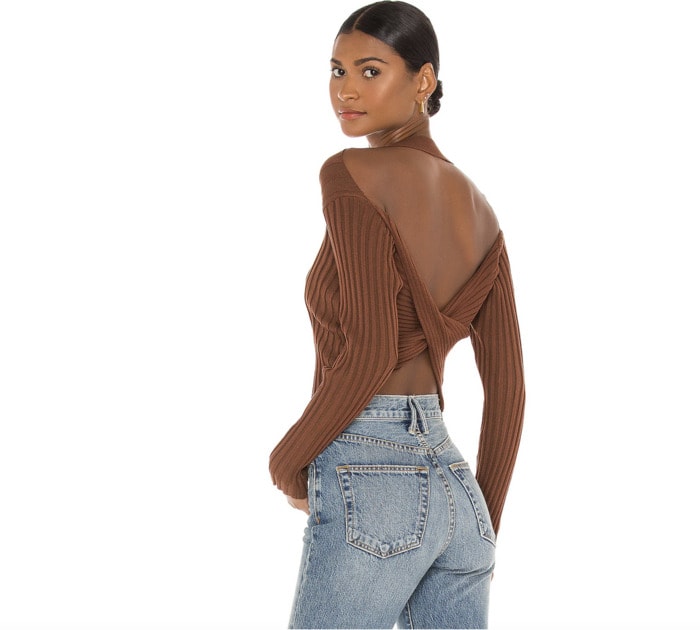 Fall Sweaters - Majorelle Twist Back
