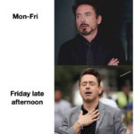 Friday Meme - late afternoon
