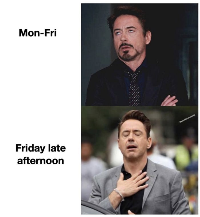 Friday Meme - late afternoon