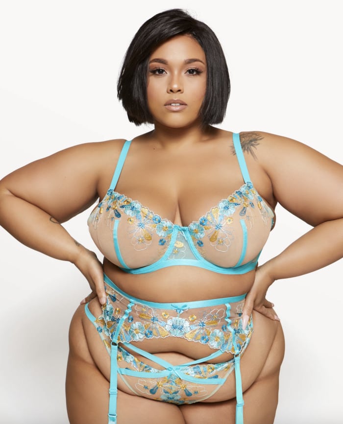 Lingerie Brands - Love, Vera 3 Piece Garter Set